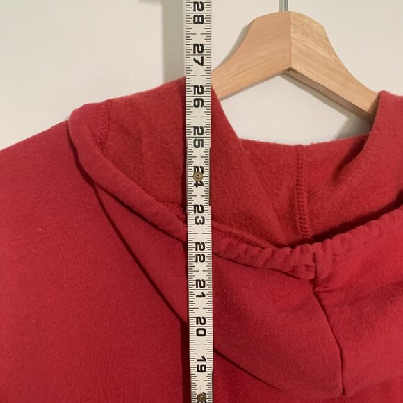 Disney Mickey & Friends Red Zip-Up Hoodie Size XS Embroidered Patches Graphics - Picture 8 of 14